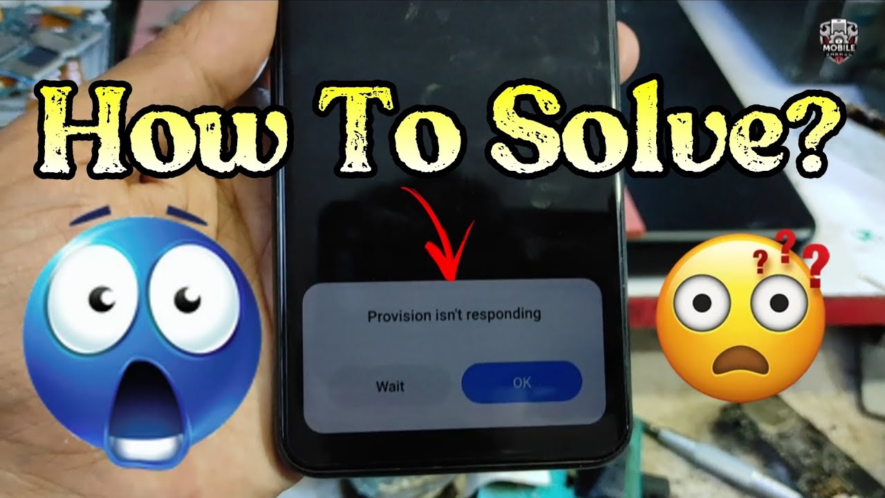Redmi Note 9 Pro Max Provision isn't responding How to solve - Solution | Mobile Garage