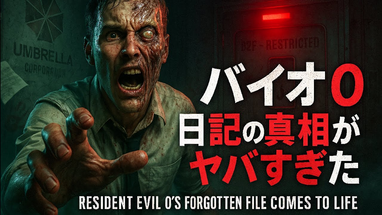 AIが描く幹部候補社員の日記｜誰も知らなかった“バイオハザード0”の真実【実写映像化】【バイオハザード0】【RESIDENTEVIL0】