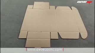 cnc digital cuttercorrugated carton cardboard paper box cutting making machine #boxmakingmachine