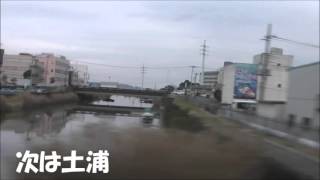 常磐線特急ときわ80号車窓 石岡~柏