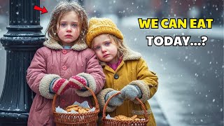 A BILLIONAIRE SAW TWO POOR GIRLS SELLING COOKIES IN THE SNOW—THAT MOMENT CHANGED THEIR LIVES