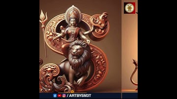 Manish In MAA DURGA FONT | DURGA PUJA | Comment for Your Name Video #hindufestival