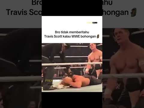 Travis Scott Really Thinks WWE Is Real 