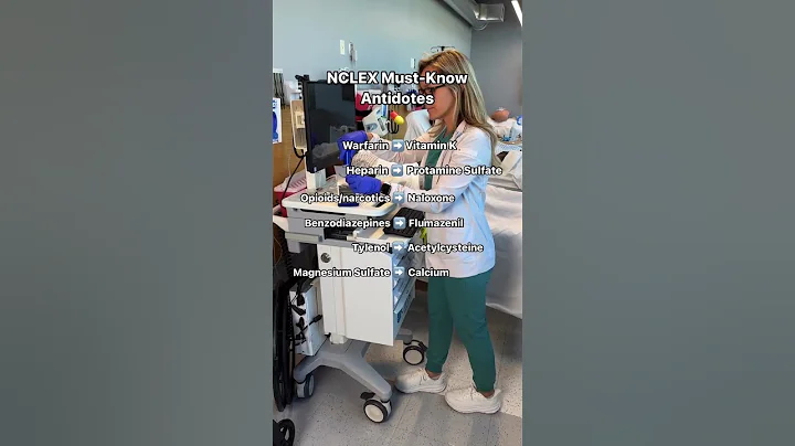📚NCLEX Must Know Antidotes🧠 #nursehumor #nurseinthemaking