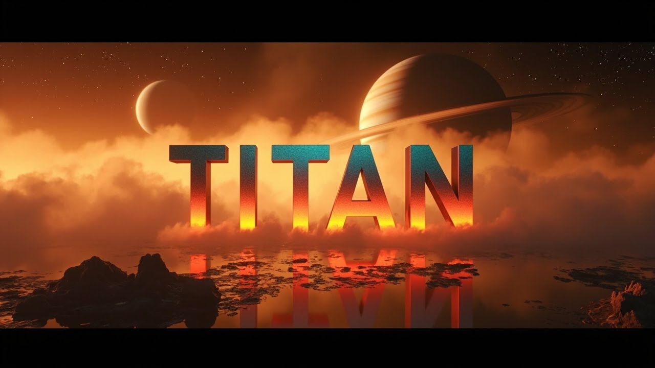 TITAN: Oceans Without Water and Ice That Burns | NASA's Dragonfly Mission 2028