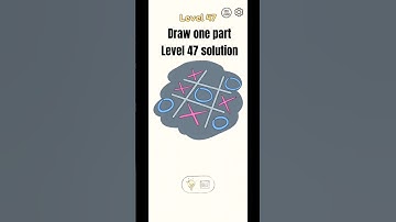 Draw one part level 47 Walkthrough easy and fast solution #dop #drawonepart  #shorts