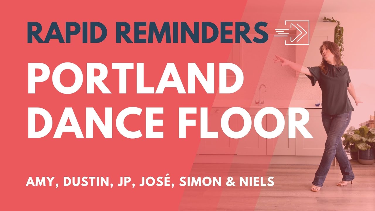 'Portland Dance Floor' Line Dance Rapid Reminder Amy, Dustin, JP