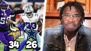 Famous Michael Irvin Talks Cowboys Loss vs Vikings | SNF Net Worth