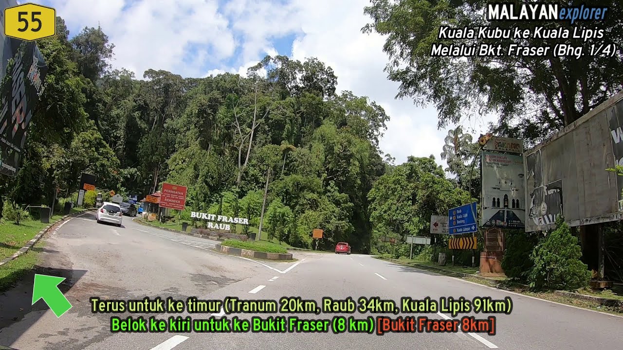 ROADTRIP: Kuala Kubu ke Kuala Lipis (Bhg. 1/4): Kuala Kubu ke Bukit Fraser