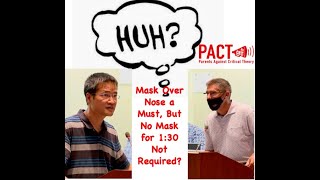 LCPS School Board meeting on 9/14/21, Mask, No Mask