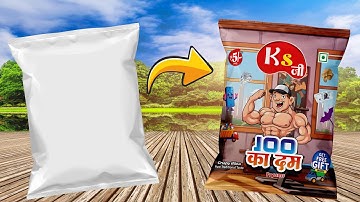 100 Chips  Packaging Design Tutorial - Learn corelDRAW , CorelDRAW Grapics Suite 2025