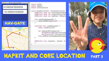 Part 3: Create an iOS Map app with MapKit and Core Location