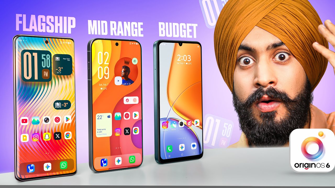 OriginOS 6 Truth: Budget Phones Are Missing THIS… | Flagship vs Budget OriginOS