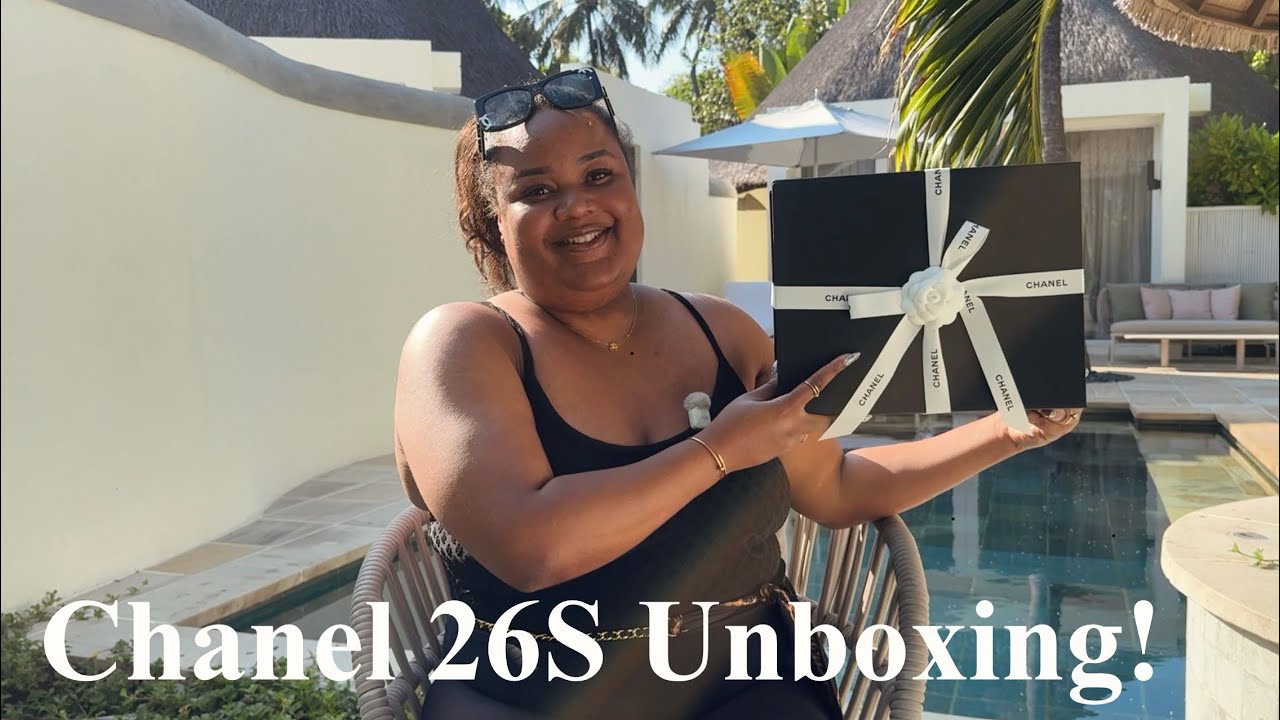 Chanel 26S Handbag Unboxing…..from the Maldives! 🏝️ - YouTube