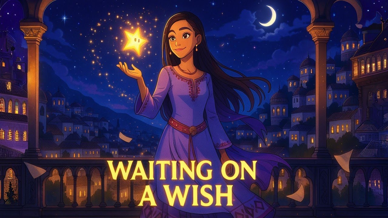 Waiting on a Wish – Asha ( Wish ) | Snow White A.I. Concept Cover