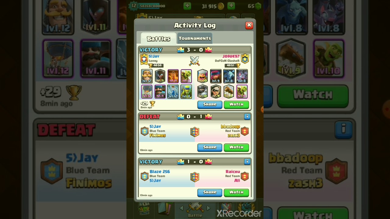 WORLD'S FASTEST THREE CROWN |Clash Royale|