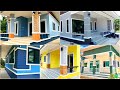 Top 100 House Painting colours Outside 2021 | Exterior Wall Paint Color Combinations Ideas