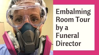 Embalming Room Tour by a funeral director