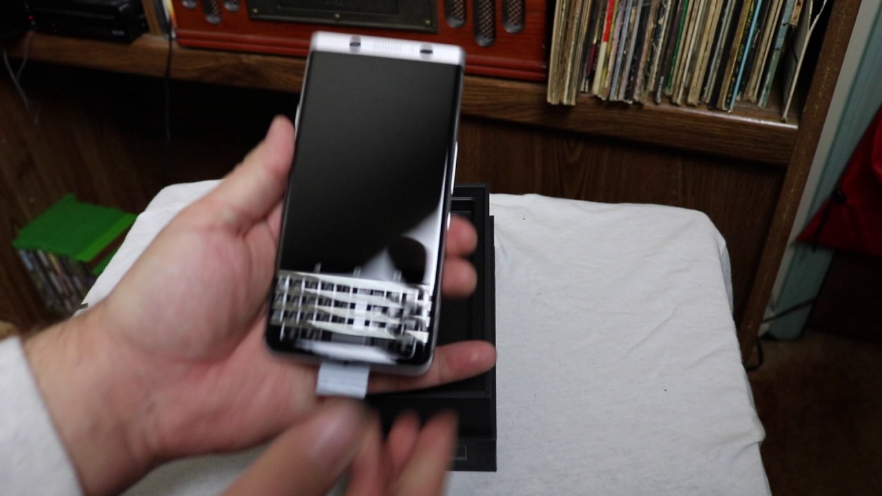 BlackBerry KEYone Unboxing