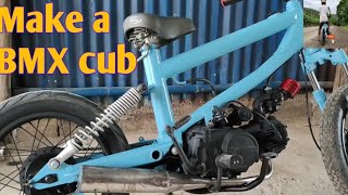 How to make a BMX cub at home