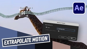 After Effects: TRACK Objects Outside of the Frame