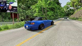 Honda S2000 with PXN V9 Gen 2 - BeamNG Drive