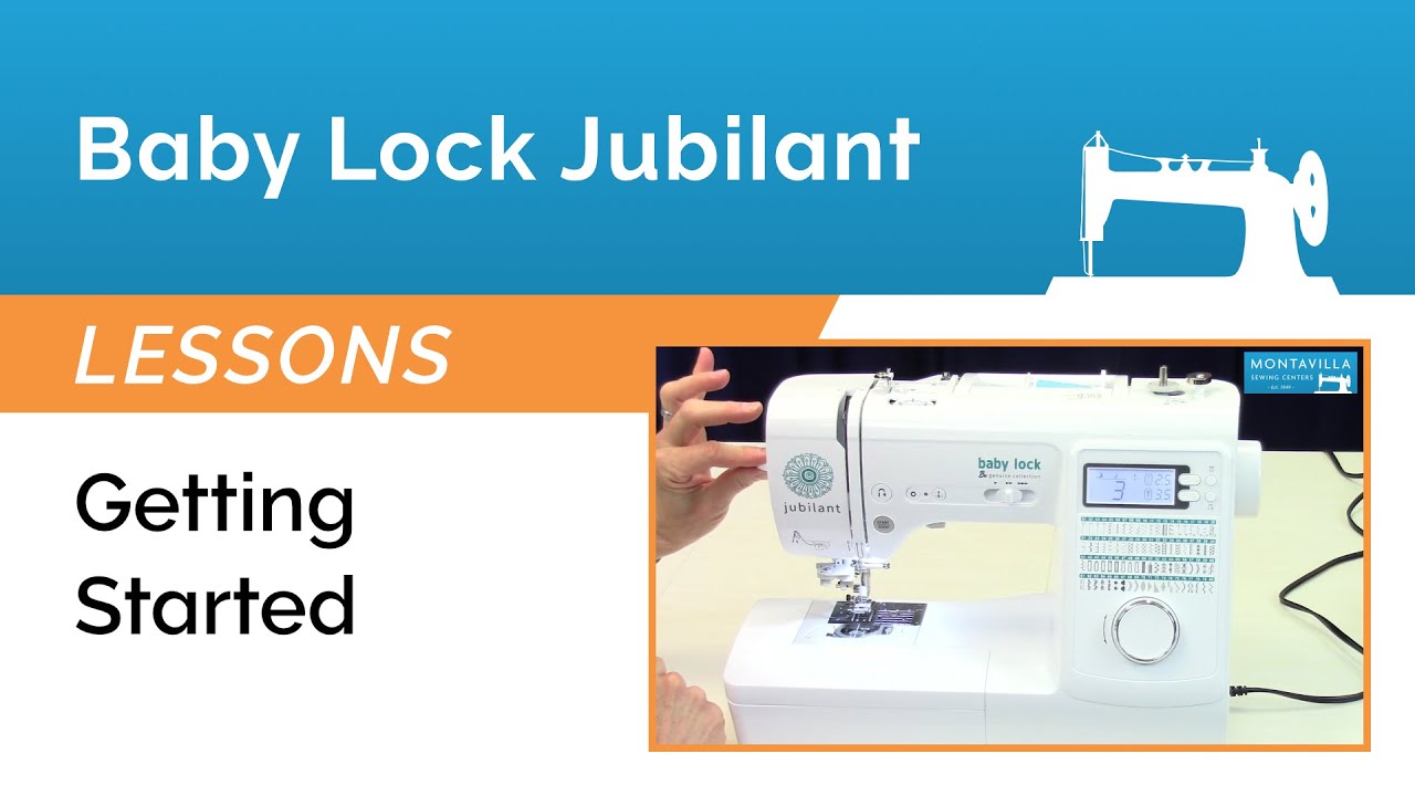 Baby Lock Jubilant Sewing Machine