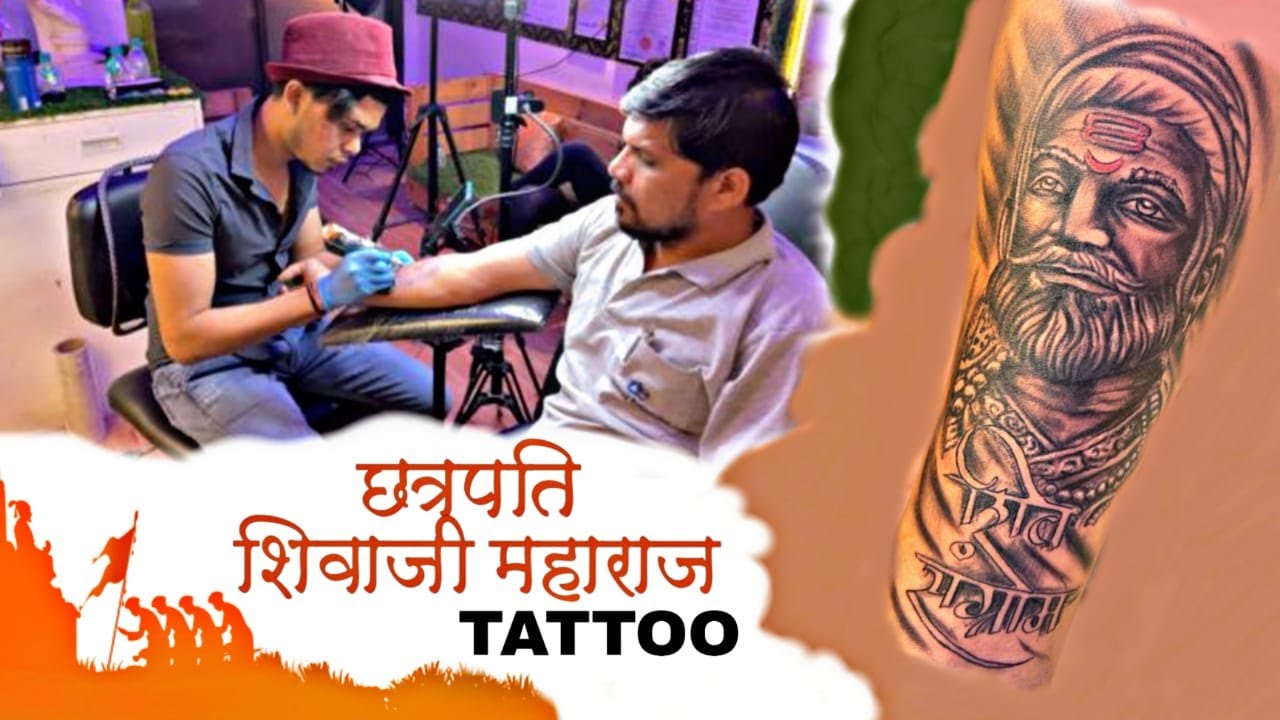 Chhatrapati Tattoo...at:-Sagar Tattoo Studio..SHIRPUR... - YouTube