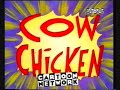 Cow And Chicken On Cartoon Network Promo 2001