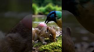 ⚡ Unbelievable Rescue – Bird Pulls Monster Parasite from Squirrel! | RescueX