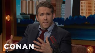 Ryan Reynolds: Canadian Halloween Is F***ng Dangerous | CONAN on TBS