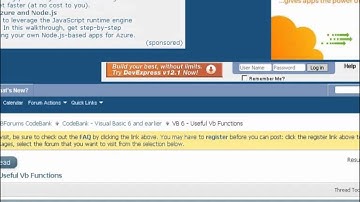 QTP Online Training Tutorial Video Day 2-Part 1