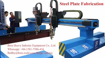 CNC Oxyfuel & Plasma Cutting Machine at Customer Site