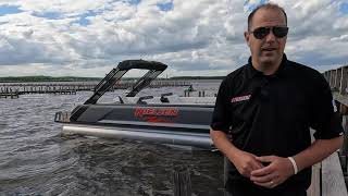 Quick Review On The 26' Explore Manitou Pontoon With A 300hp Yamaha