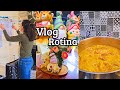 VLOG DE ROTINA EM CASA 🏡 limpeza, decoração e jantar simples