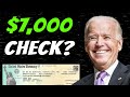 $7,000 Check! 4th Stimulus Check Update | Democrats Demand Checks & Infrastructure News - Aug 16