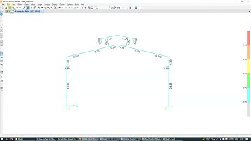 Phân tích kết cấu SAP2000 | Bài 10.2 | TÍNH ĐỒ ÁN KẾT CẤU THÉP 2 - THIẾT KẾ KHUNG KÈO THÉP