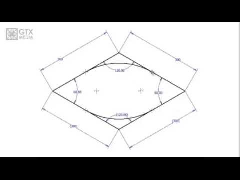 Constructing an Ellipse Using Rhombus