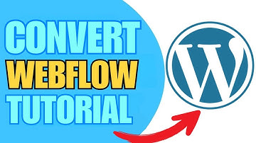 HOW TO CONVERT WEBFLOW TO WORDPRESS! (UNDER 5 MIN)