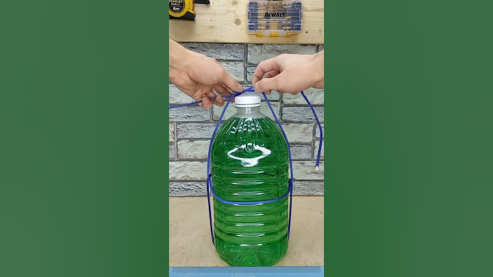 Genius Rope Trick! Create a Bottle Holder in Seconds!