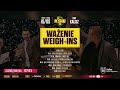 KSW: Ważenie i Strefa Fana przed XTB KSW 118 w Kaliszu [KUBERSKI, MICHALSKI,CZYŻEWSKA, SMAJIĆ]