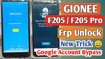 Gionee F205 Frp Bypass Youtube Update Problem 100% Solved | Gionee F205 Google Account Bypass | New