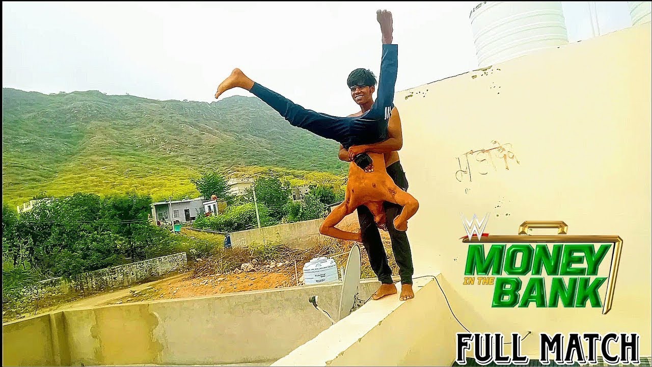 WWE - Seth Rollins vs Ajstyle Money in the Bank Full Match | Backyard Wrestling 