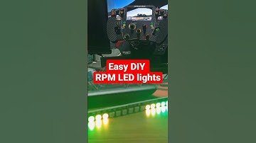 Easy RPM led lights for sim racing, Video out soon #f123  #simracing
