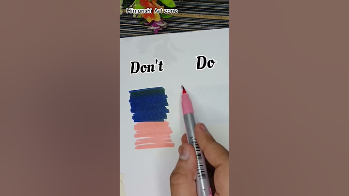 how to blend brush pens | blending brush pen #shorts #youtuber #art #viral #blending #video #drawing