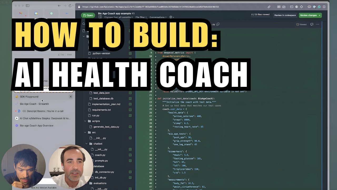 Thumbnail for the episode Building In Public: How To Build An AI Health Coach