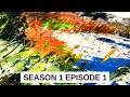 I Try a BOB ROSS Painting Using ONLY a PALETTE KNIFE! | 2019 | S1 E1 | Simplicity Reimagined