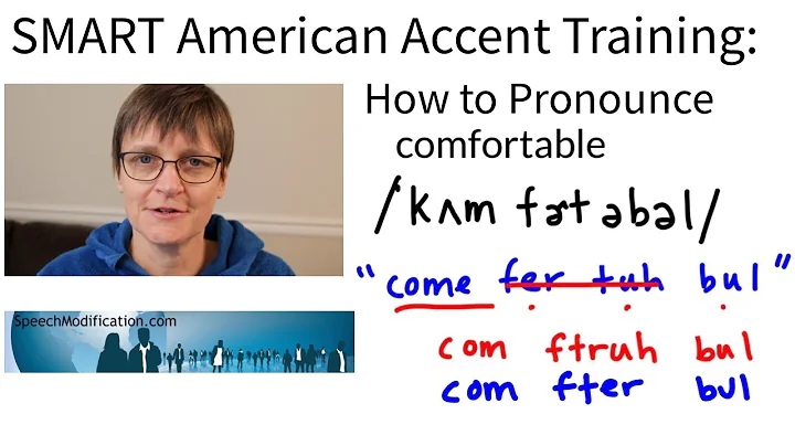How to Pronounce Comfortable