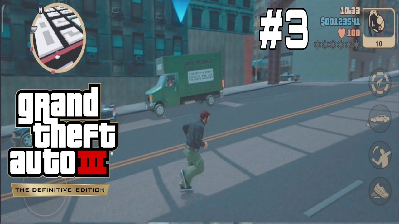 GTA 3 DEFINITIVE EDITION MOBILE - PARTE 3 - YouTube