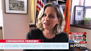 Nassau Executive Laura Curran Appears On Meet The Press Daily